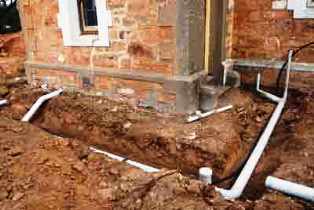 outside drainage Earlsfield